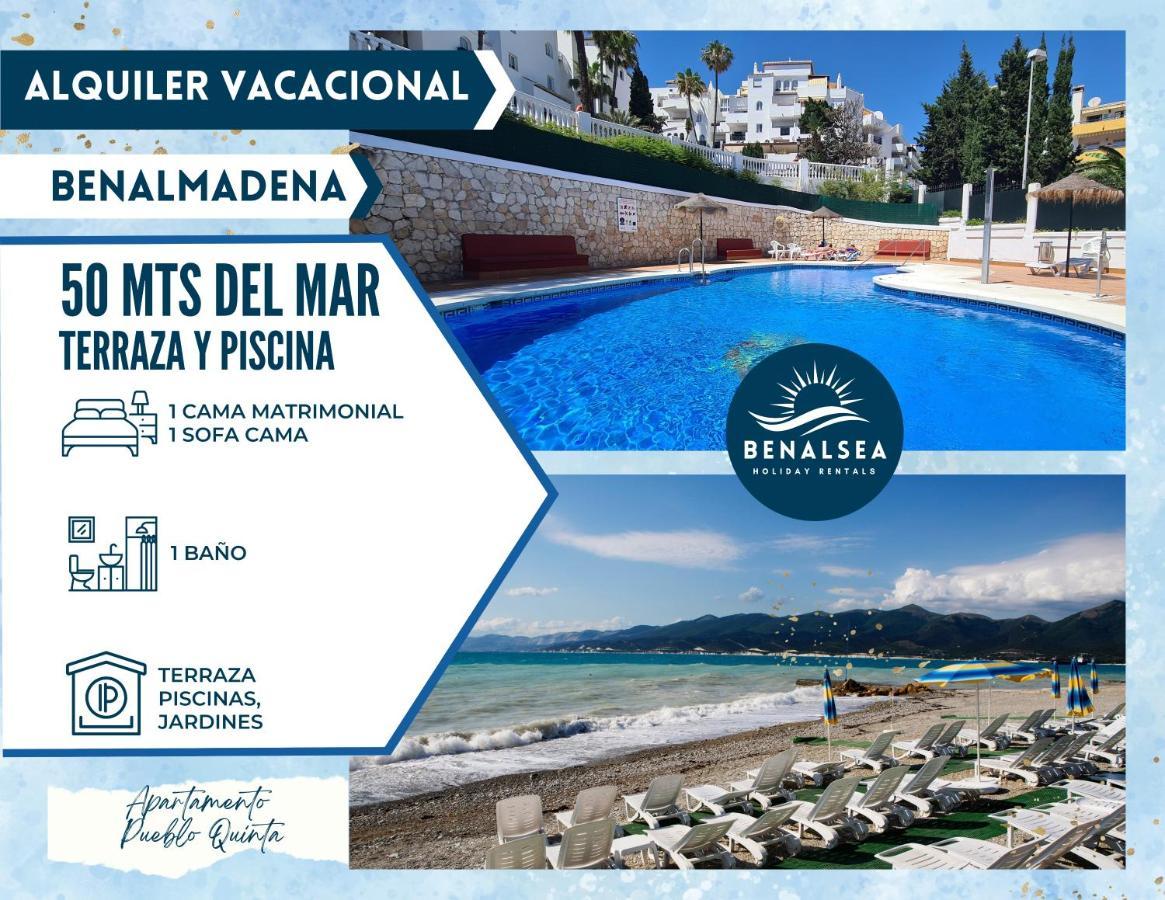 Premium Apartment 50 Mts From De The Beach In Pueblo Quinta Бенальмадена Экстерьер фото